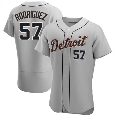 Eduardo Rodriguez #57 Detroit Tigers Game-Used Home Jersey With KB Patch ( MLB AUTHENTICATED)