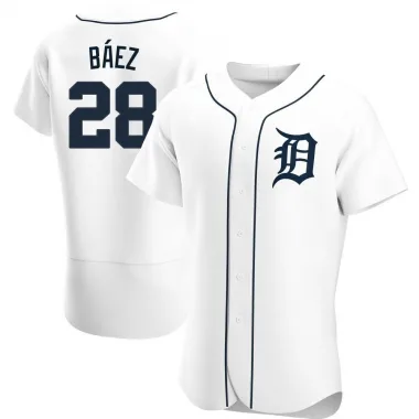 Javier Baez Youth Detroit Tigers Road Cooperstown Collection Jersey - Gray  Replica