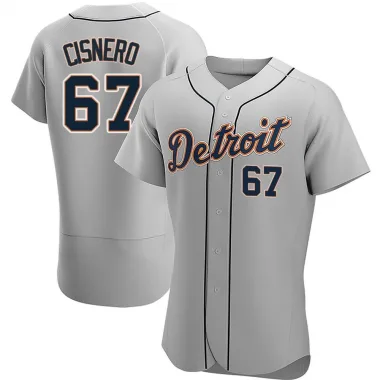 Jose Cisnero #67 Detroit Tigers Game-Used Road Jersey with KB Patch (MLB  AUTHENTICATED)