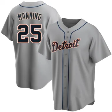 Matt Manning #25 Detroit Tigers 2022 Game-Used Home Jersey With KB Patch  (MLB AUTHENTICATED)