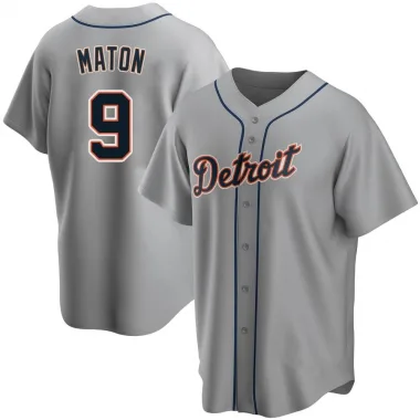 Nick Maton #9 Detroit Tigers Men's Nike® Home Replica Jersey - Vintage  Detroit Collection