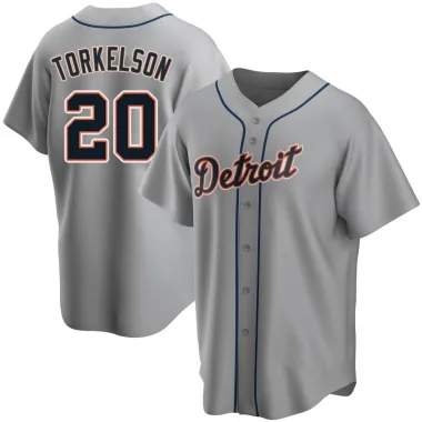 Spencer Torkelson Detroit Tigers Youth Backer T-Shirt - Ash