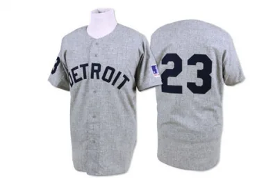 Willie Horton Men's Detroit Tigers Pitch Fashion Jersey - Black Replica